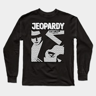 The Sound Jeopardy Post Punk Music Long Sleeve T-Shirt